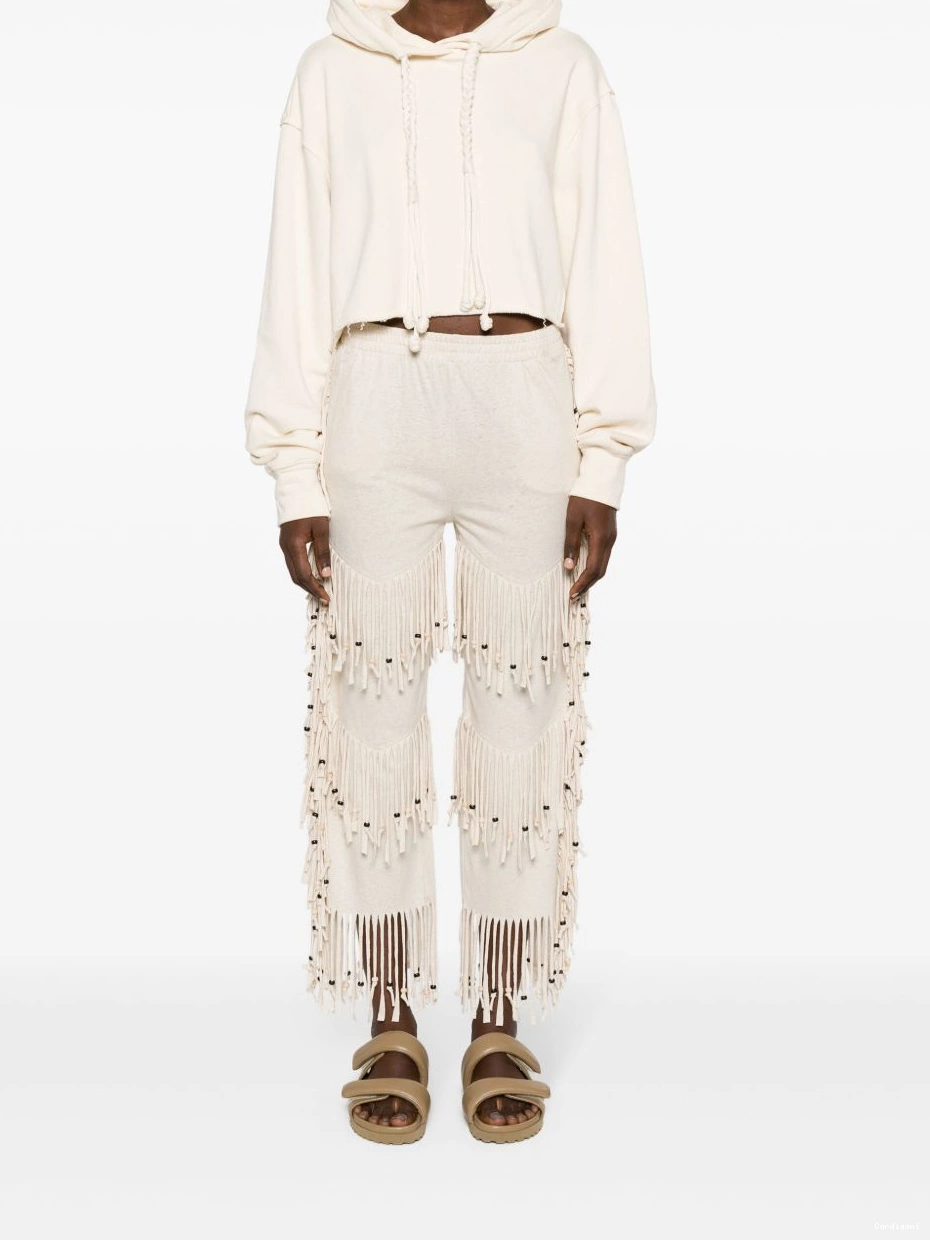Affordable Alanui Monsoon trousers Women fringed 0413